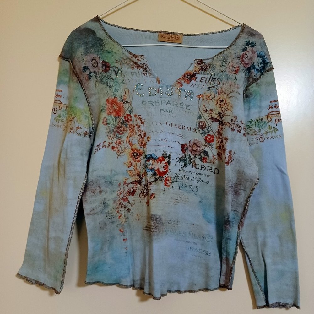 ON HOLD! vintage Skinny Minnie shirt, women/junior large